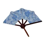Vouwwaaier met borduursel in vintage Spaanse stijl